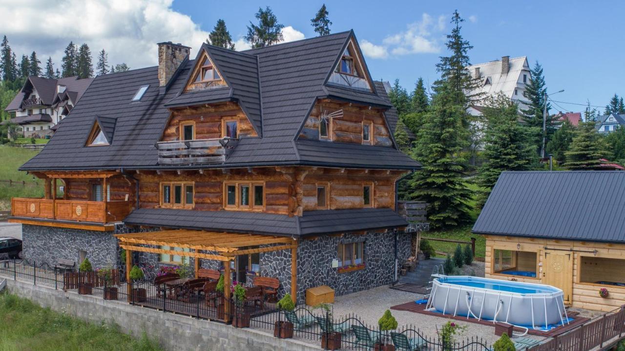 Bukowianska Ostoja - Sauna, Jacuzzi I Balia W Ofercie Bukowina Tatrzanska Bagian luar foto